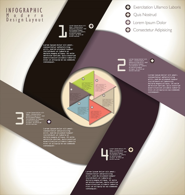 Layout di design moderno