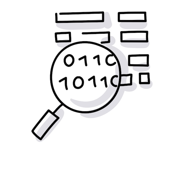 Le icone di Doodle tecnologico