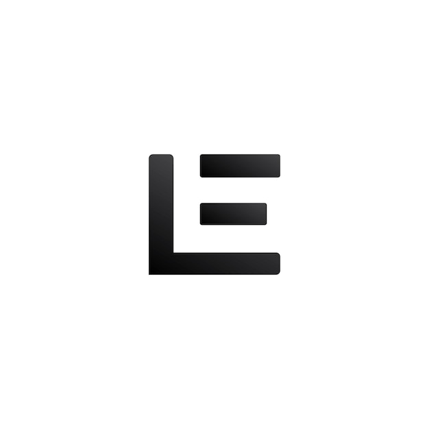 LE Lettera Logo Design