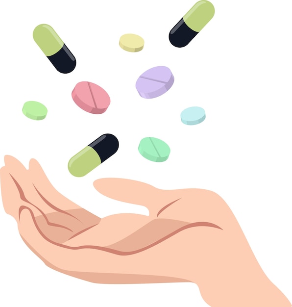 le medicine cadono in mano