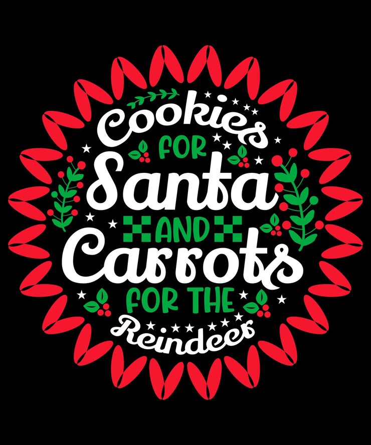 Le migliori citazioni di Natale Tshirt Design Vector
