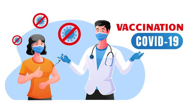 le persone ottengono il vaccino per essere protette da covid19