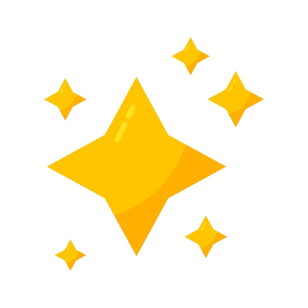 Le stelle sono icone d'arte che scintillano, le icone di stelle che brillano.