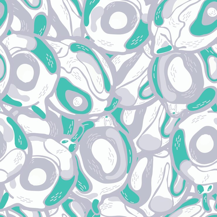 Vettore lemon seamless pattern. vector summer citrus print. moderno sfondo disegnato a mano. simple marker lime. illustrazione botanica. motivo citronico psichedelico. verde e grigio