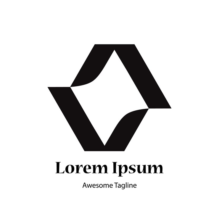 lettera AV icona di progettazione del logo creativo