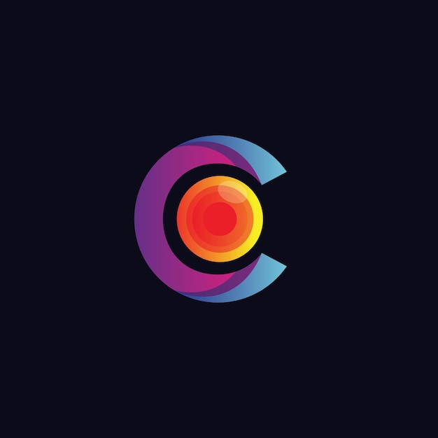 lettera c con logo ottico
