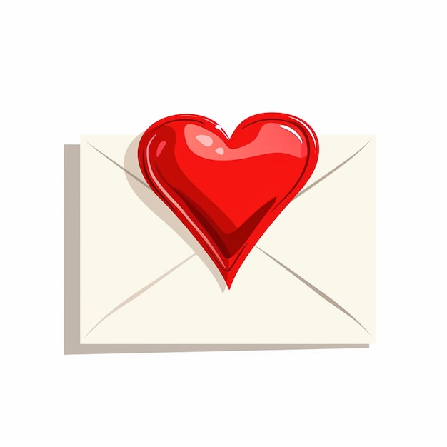 Lettera d'amore con il cuore 4