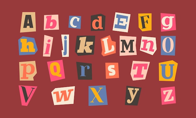 Lettera di riscatto in carta
