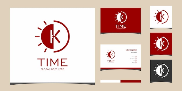 Lettera K Tempo Logo Design