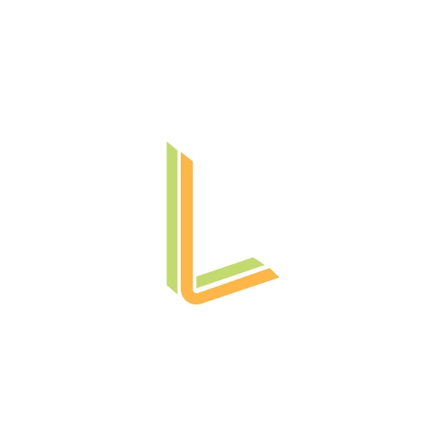 lettera l logo design