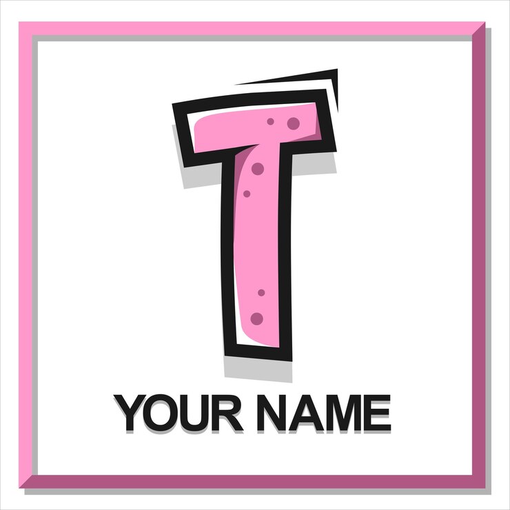 Vettore lettera logo font gradiente colorato iniziale vettore