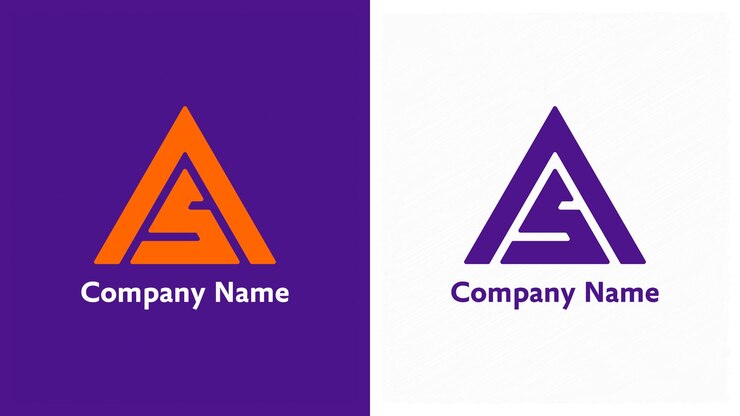 Lettera premium AS logo