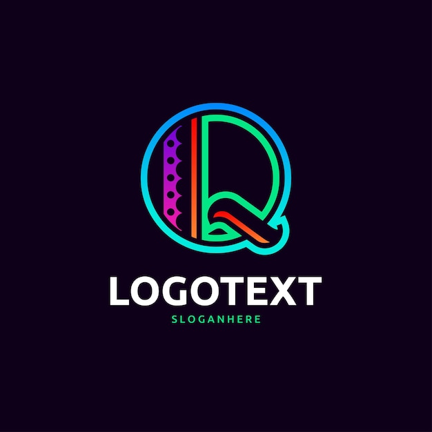 Lettera Q Logo