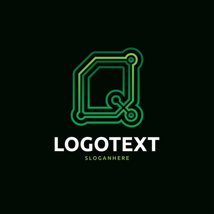 Vettore lettera q logo