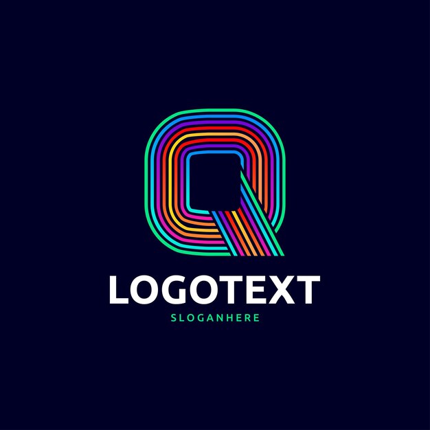 Lettera Q Logo