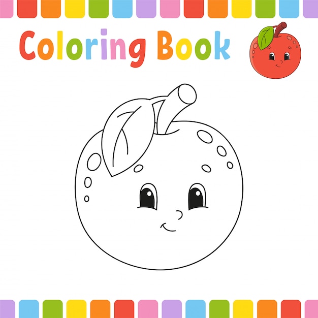 Libro da colorare per bambini.