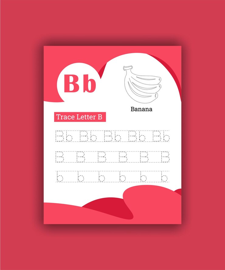 Libro di attività di tracciamento delle lettere dell'alfabeto per i bambini della scuola materna