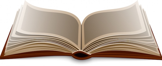 Libro vettoriale isolato