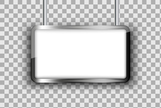 Lightbox per esterni City mockup format Vector illustration stock image EPS 10