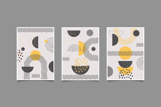 line art Geometrica astratta minimalista per la decorazione della parete
