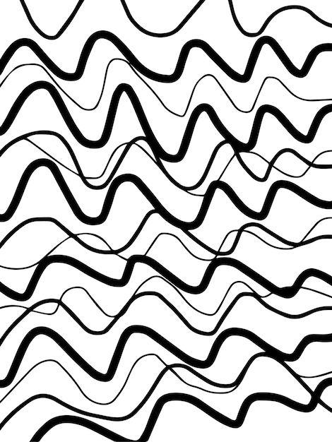 Linea di arte astratta design moderno e design contemporaneo