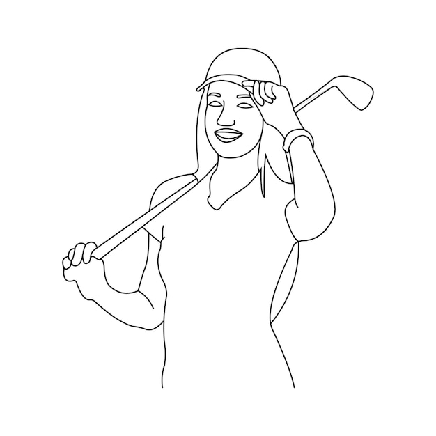 linea donna da golf art