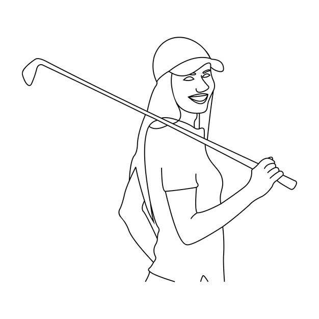 linea donna da golf art