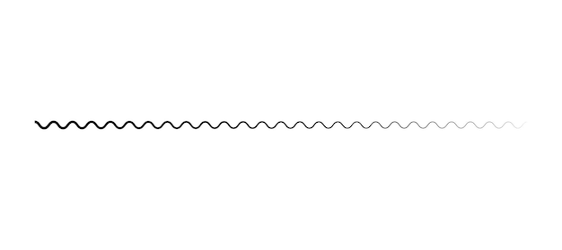 Linea ondulata ondulata zigzagata strisce incrociate ondulate