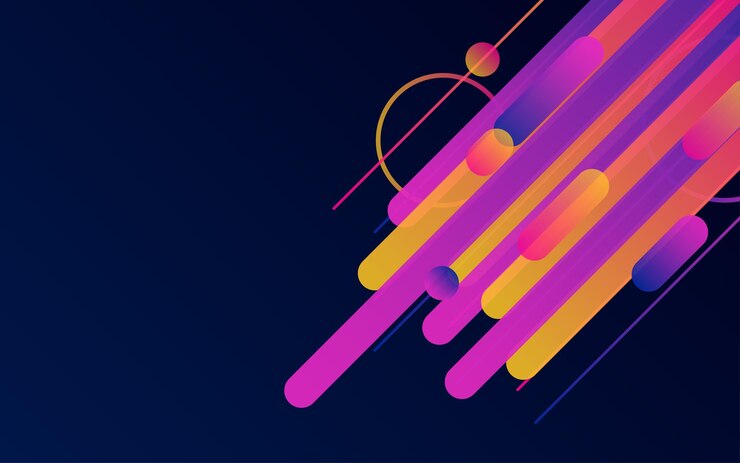 Vettore linee arrotondate sfondo del bordo linee creative per lo sfondo di banner e poster di brochure aziendali