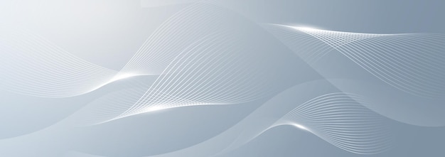 Linee astratte ondulate sfondo