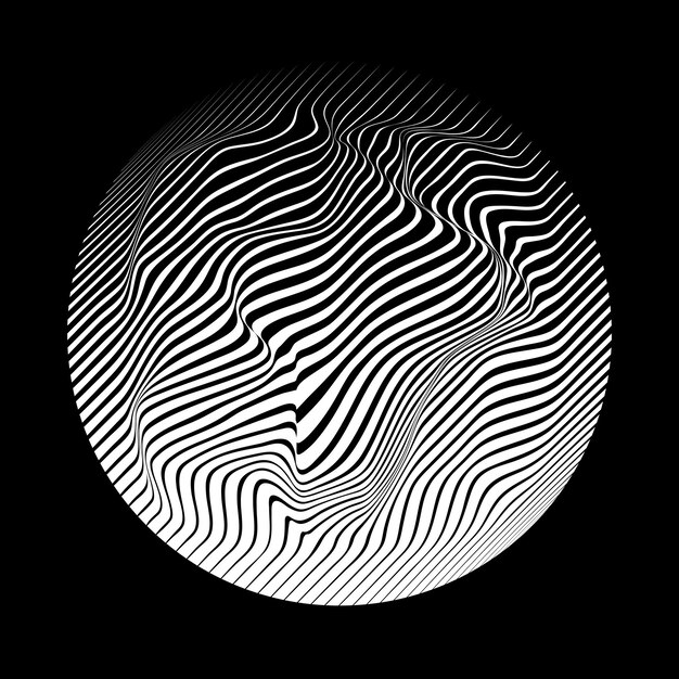 Linee costruite sfera trasparente .Vector .Technology sfera Logo . Elementi di design