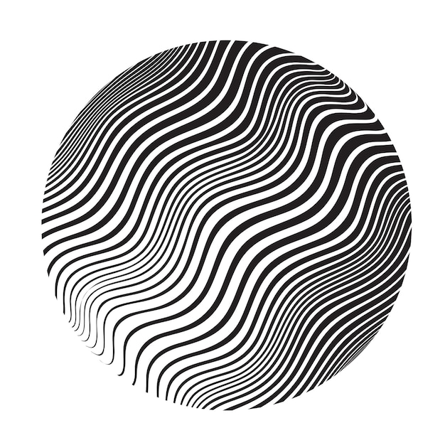 Linee costruite sfera trasparente .Vector .Technology sfera Logo