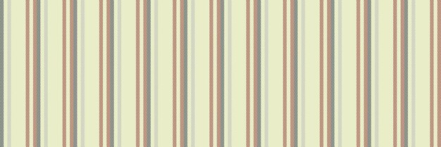 Linee di tessuto Herformance senza cuciture sfondo geometrico vettoriale verticale Achool modello striscia consistenza tessile in colori chiari e rossi