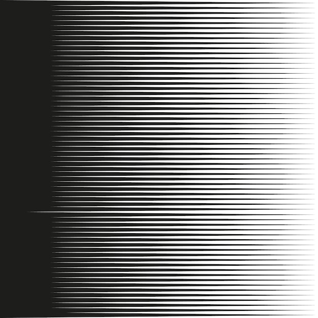 Linee di velocità orizzontali Rettilinee parallele modello di linee monocromatiche verticalmente senza giunture