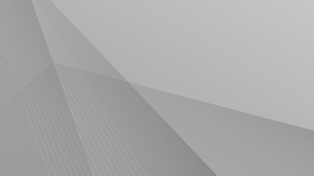 Linee diagonali di inclinazione dello sfondo astratto moderno e colore sfumato grigio