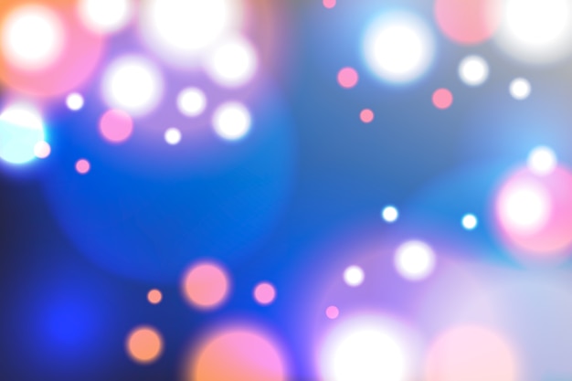 Lo sfondo bokeh realistico
