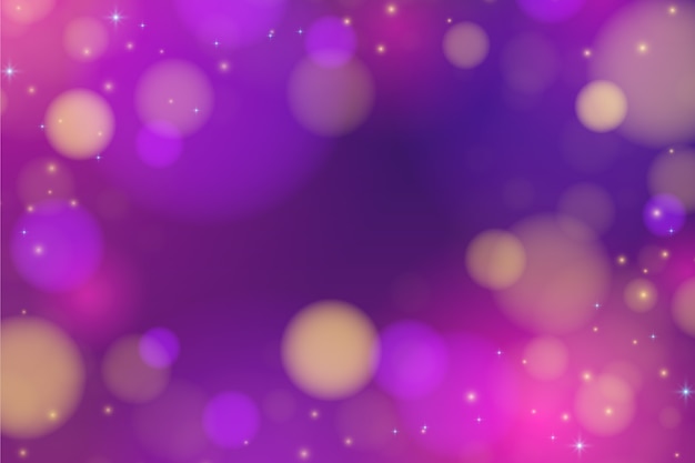 Lo sfondo bokeh realistico