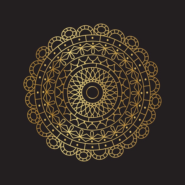 Lo sfondo di Creative Luxury Mandala