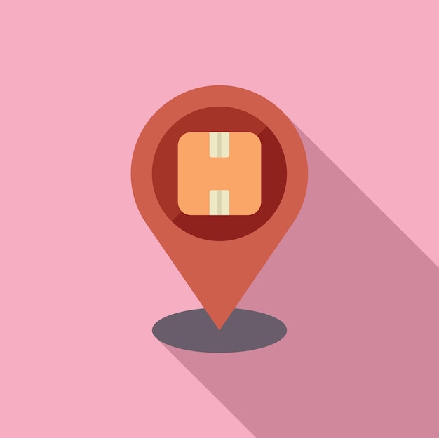 Localizzazione del pin che indica la scatola di spedizione