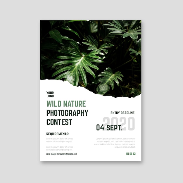 Locandina concorso di fotografia naturalistica