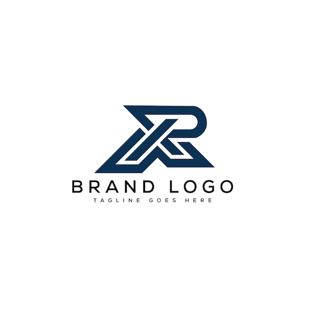 Loghi vettoriali creativi con la lettera RX