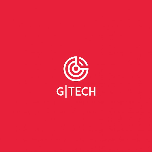 logo aziendale tecnologia lettera G