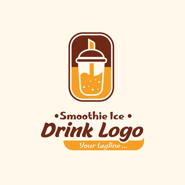 Logo del frullato di ghiaccio