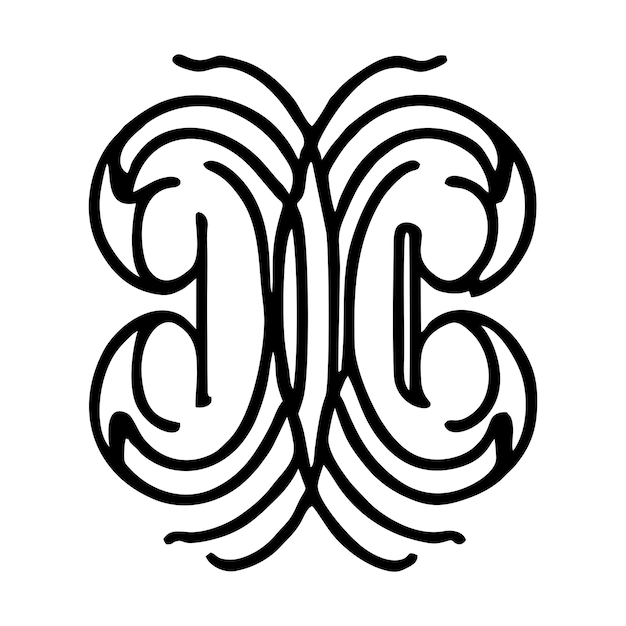 Logo del monogramma 8