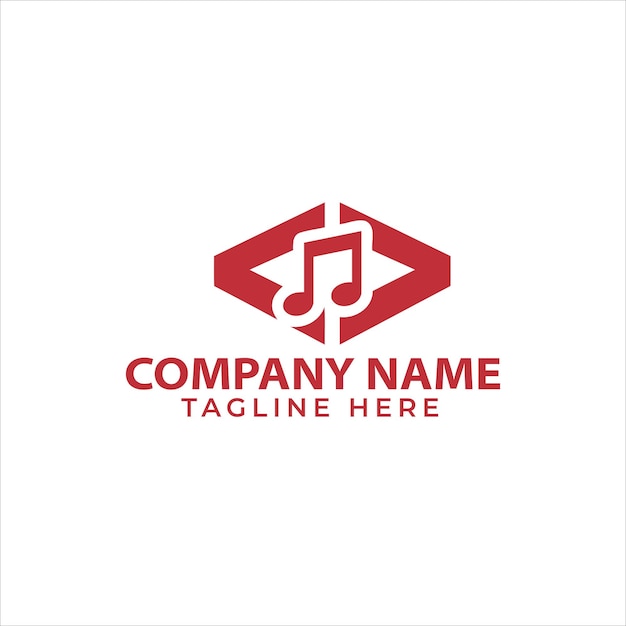 Logo del pulsante di riproduzione con concetto di lavoro di squadra