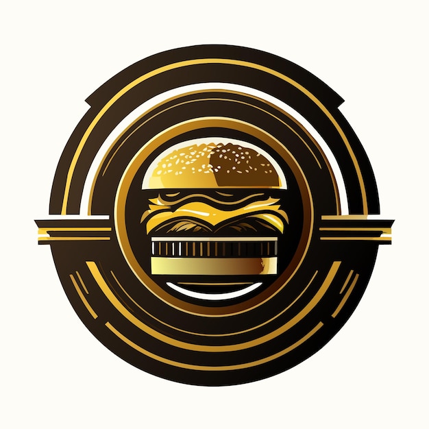 Logo del ristorante hamburger