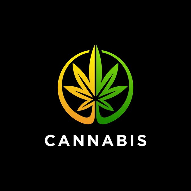 Logo della cannabis