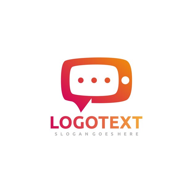 Logo della chat mobile