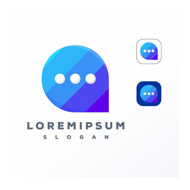 Logo della chat pixel
