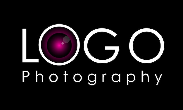 Logo della fotografia vettoriale